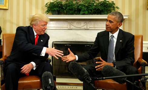 Trump, Obama meet for transition talks - ảnh 1